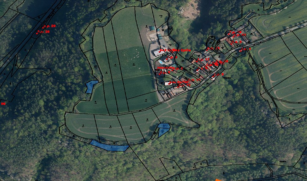 Prodej lesa 1 184 m², Mšeno – náhled fotky 3