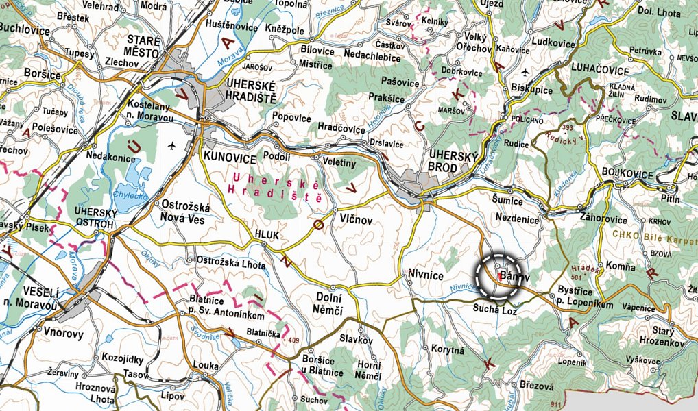 Prodej pole 3 736 m², Bánov – náhled fotky 3