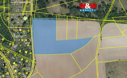 Prodej pole 13 026 m², Lázně Bohdaneč, okres Pardubice