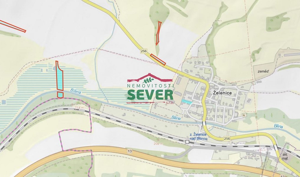 Prodej pozemku 44 621 m², Želenice – náhled fotky 4