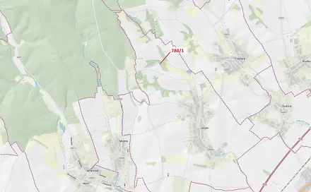 Dražba lesa 659 m², Jalubí