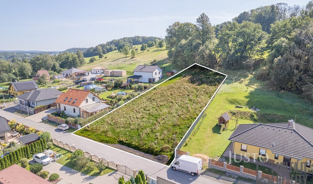Prodej stavebního pozemku 2 060 m², Frýdlant – náhled fotky 2