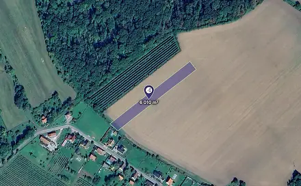 Prodej pole 6 010 m², Kovač, okres Jičín