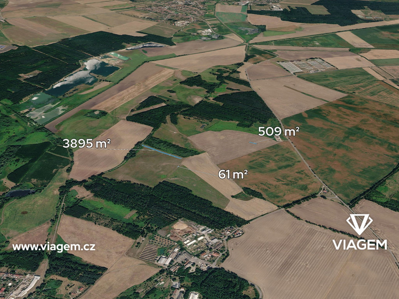 Prodej pole 1 289 m²