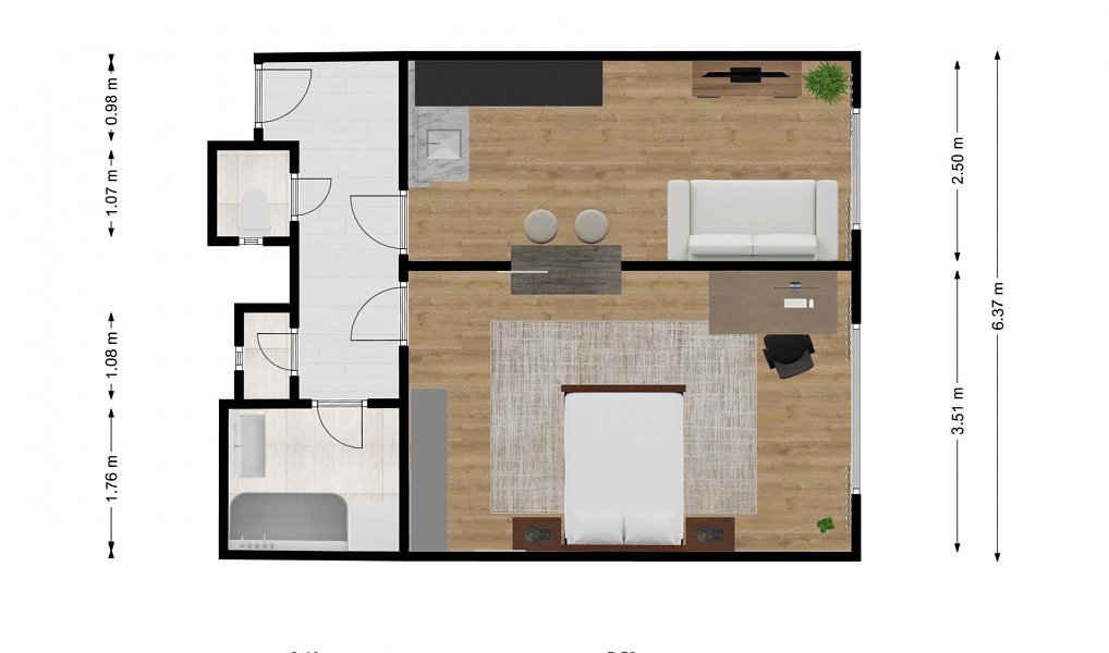 Prodej bytu 2+kk 47 m², Praha – náhled fotky 23