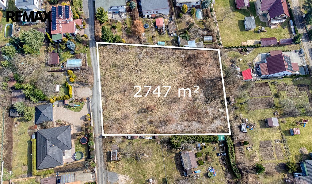 Prodej stavebního pozemku 2 747 m², Týnec nad Labem – náhled fotky 3