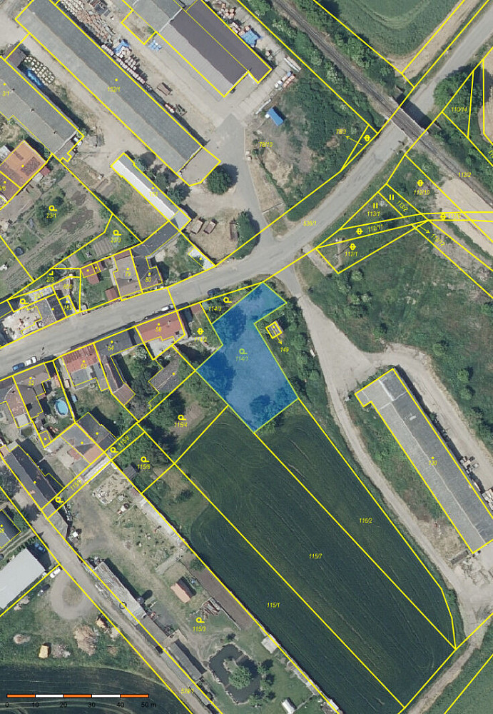 Prodej stavebního pozemku 944 m² – fotografie 3