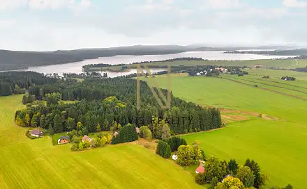 Prodej stavebního pozemku 1 598 m², Frymburk, okres Český Krumlov