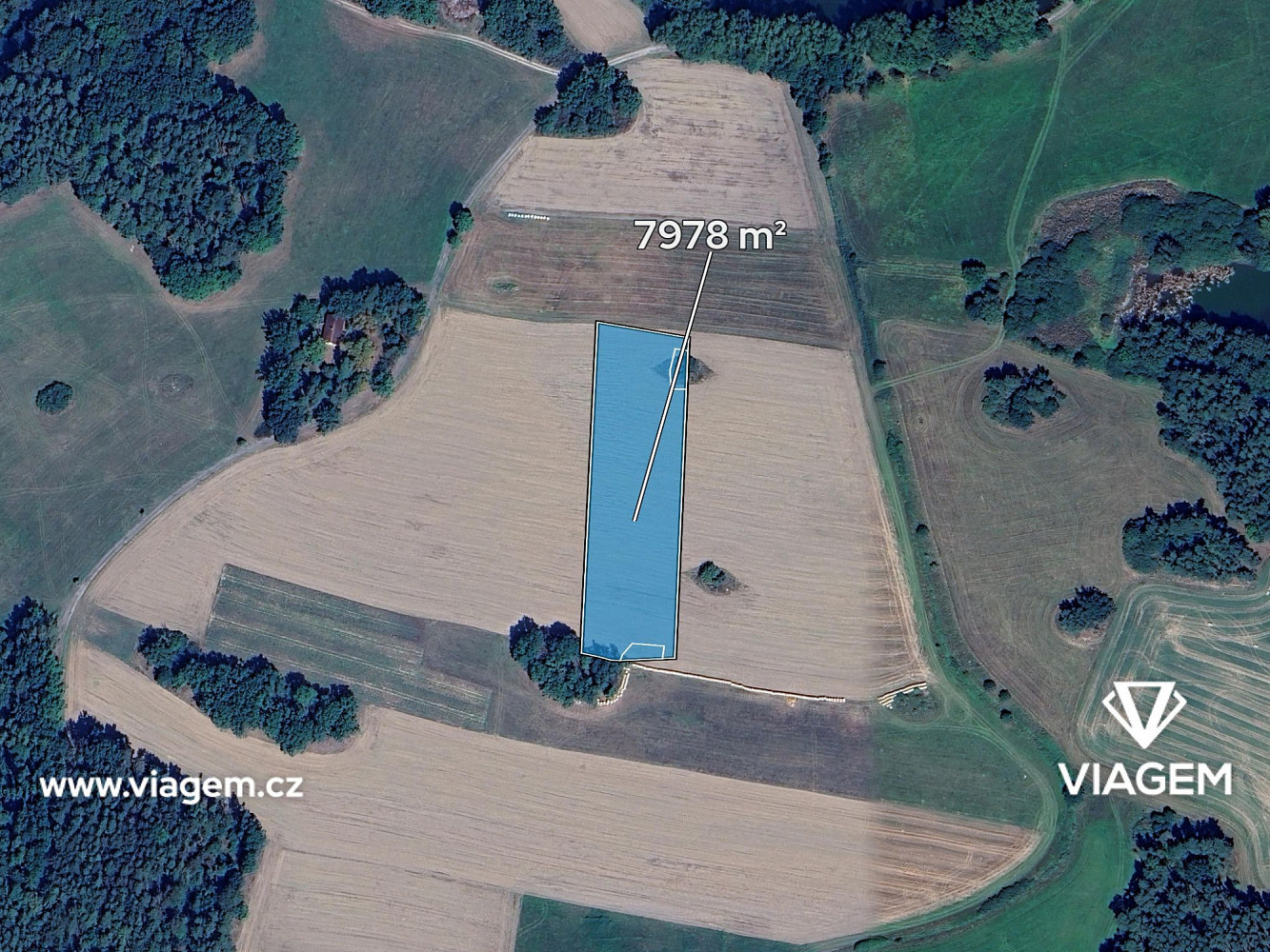 Prodej pole 6 205 m² – fotografie 2