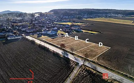 Prodej komerčního pozemku 1 173 m², Újezd, okres Beroun