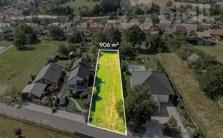 Prodej stavebního pozemku 906 m², Velký Týnec, okres Olomouc