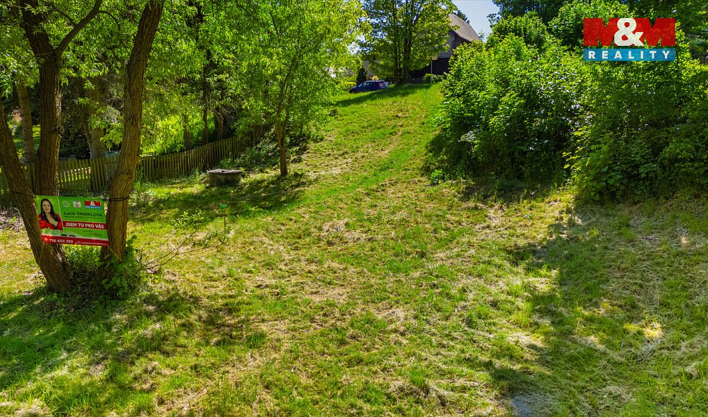 Prodej stavebního pozemku 1 574 m², Růžová – náhled fotky 2