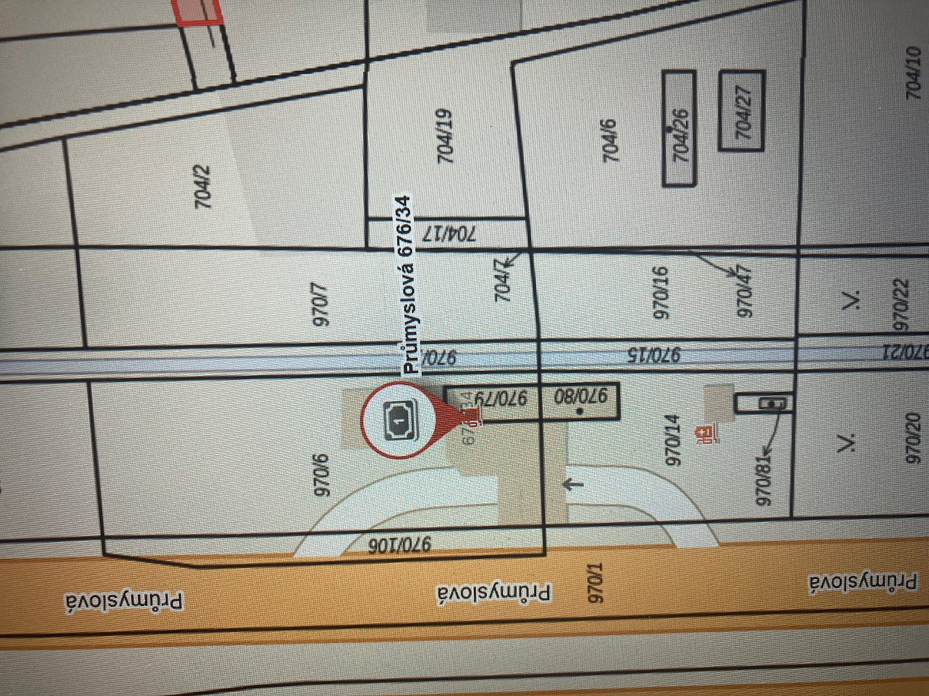 Prodej komerčního pozemku 848 m²