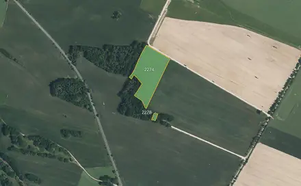 Prodej pole 21 589 m², Tchořovice, okres Strakonice