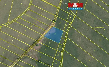 Prodej louky 3 144 m², Kladruby nad Labem, okres Pardubice