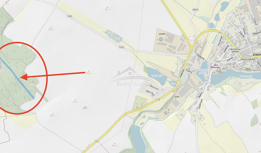 Prodej lesa 8 890 m², Žirovnice – náhled fotky 5