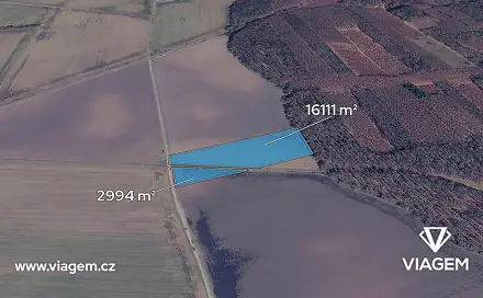 Prodej pole 477 m², Chropyně, okres Kroměříž