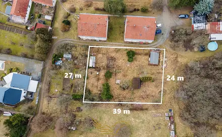 Prodej stavebního pozemku 1 008 m², Legionářská, Jedovnice, okres Blansko