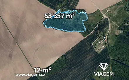 Prodej louky 11 759 m², Koryčany, okres Kroměříž