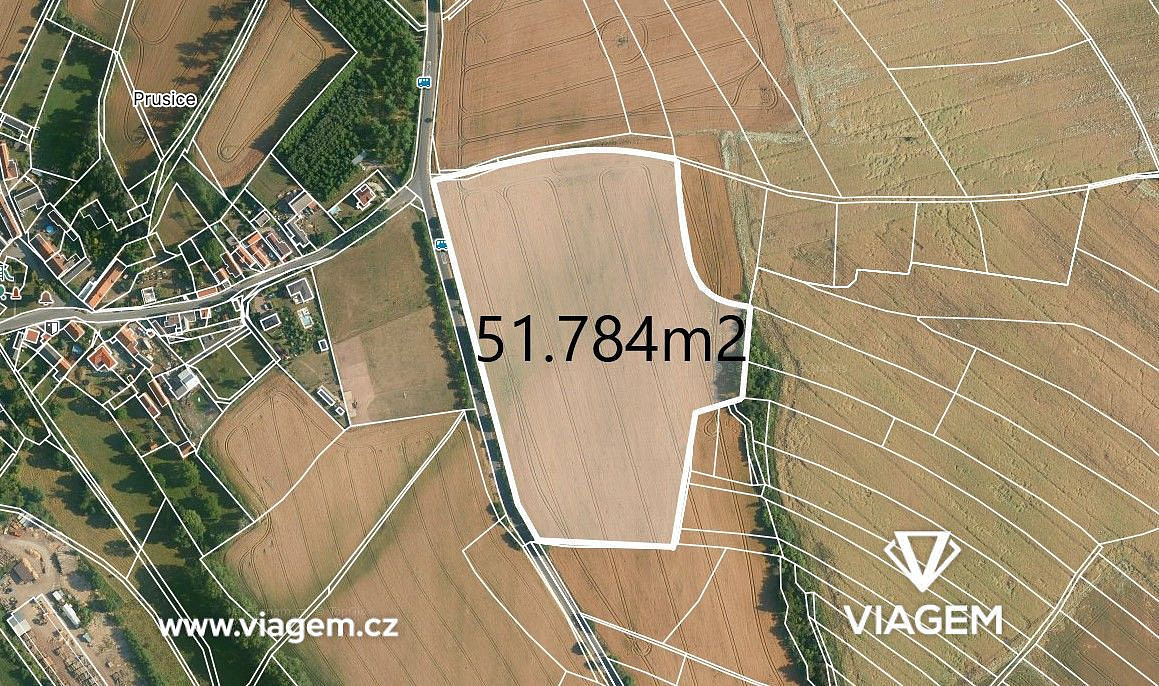 Prodej pole 17 261 m²