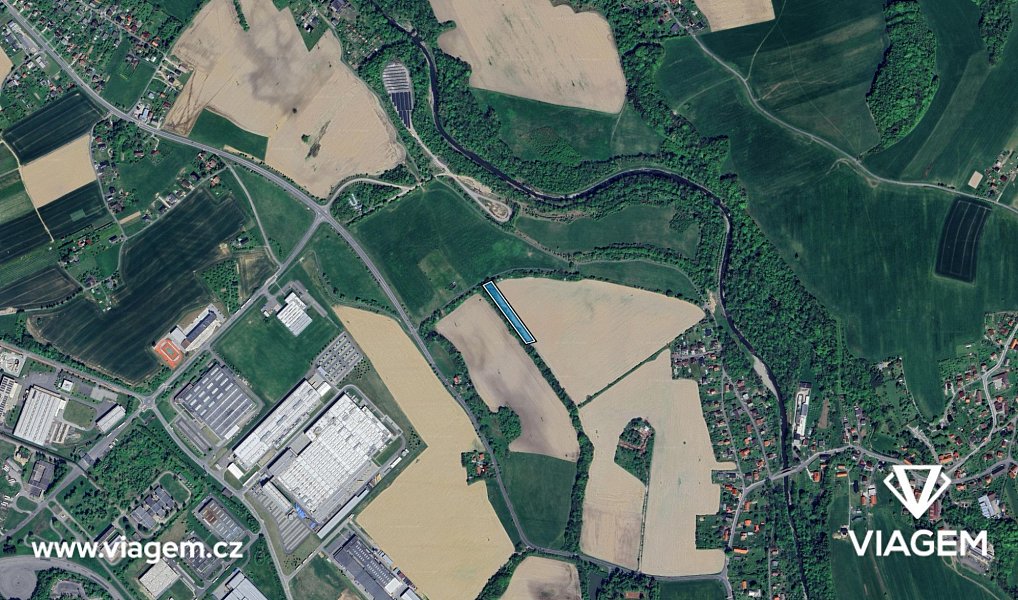 Prodej pole 485 m², Kopřivnice – náhled fotky 3