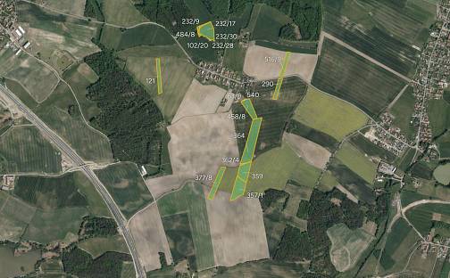 Prodej pole 43 069 m², Býšť - Hrachoviště, okres Pardubice