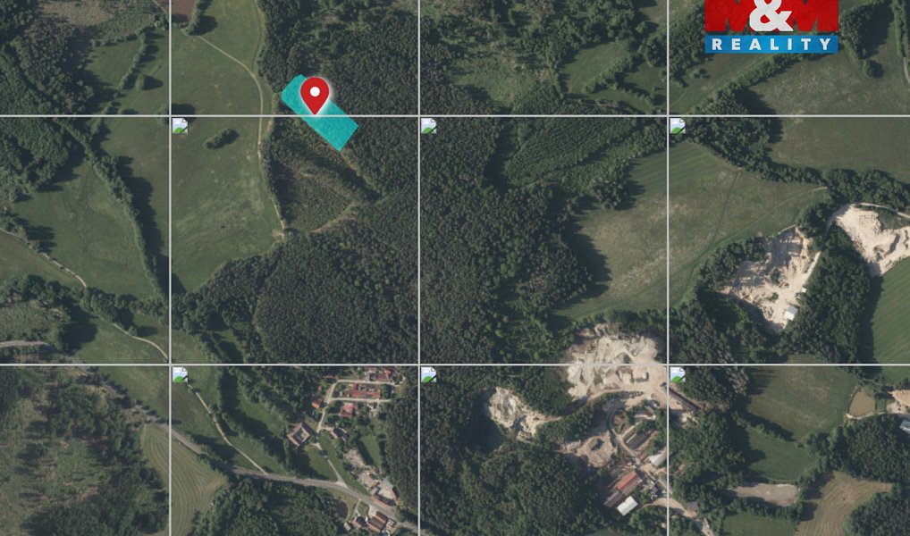 Prodej lesa 7 873 m², Mrákotín – náhled fotky 15