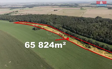 Prodej komerčního pozemku 65 824 m², Sportovní, Velké Heraltice, okres Opava