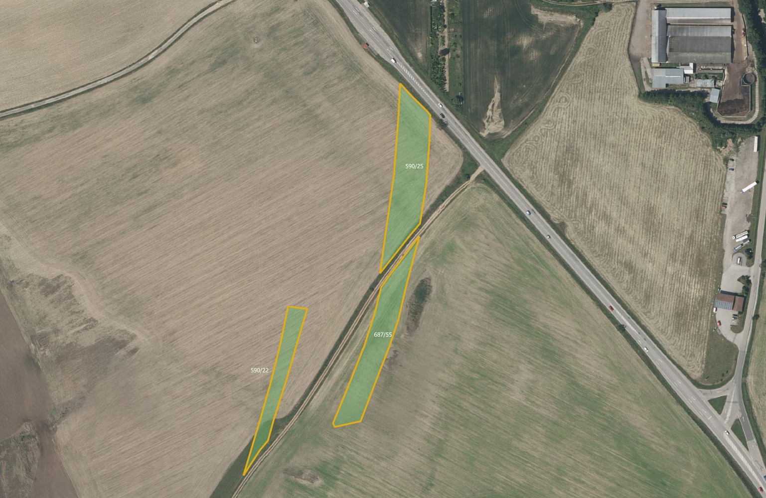Prodej pole 17 214 m²