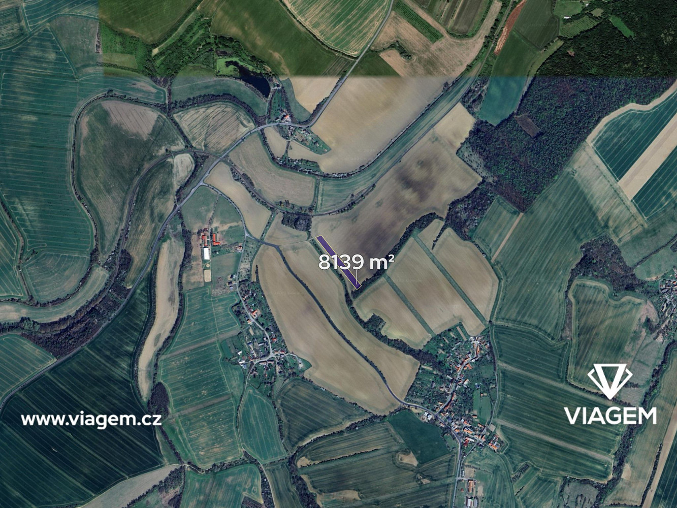 Pole 8 139 m², Podíl 17 % o výměře 1 357 m² – pohled 3