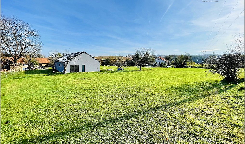 Prodej stavebního pozemku 1 187 m², Bystřice – náhled fotky 2