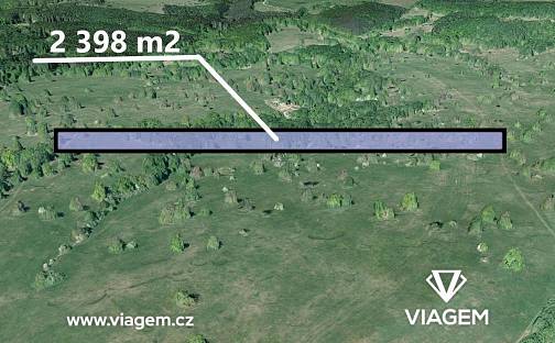 Prodej pole 2 398 m², Suchov, okres Hodonín