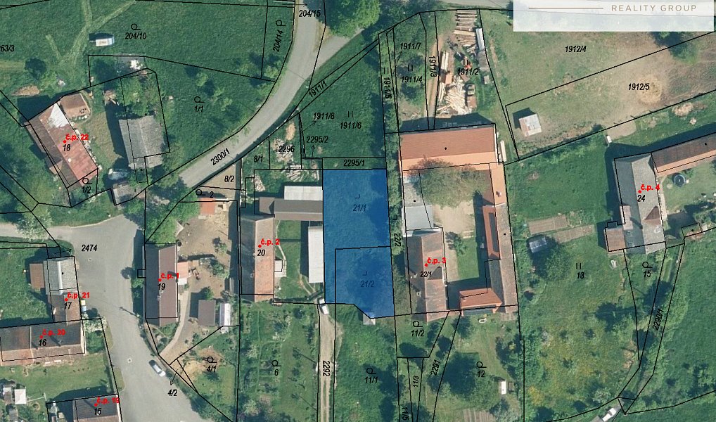 Prodej stavebního pozemku 983 m², Planá – náhled fotky 5