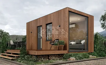 Prodej modulového domu / tiny house 6,02 x 3,44 m, 21 m2, Karlovy Vary, obec Hájek, bez pozemku, Ostrov - Dolní Žďár, okres Karlovy Vary