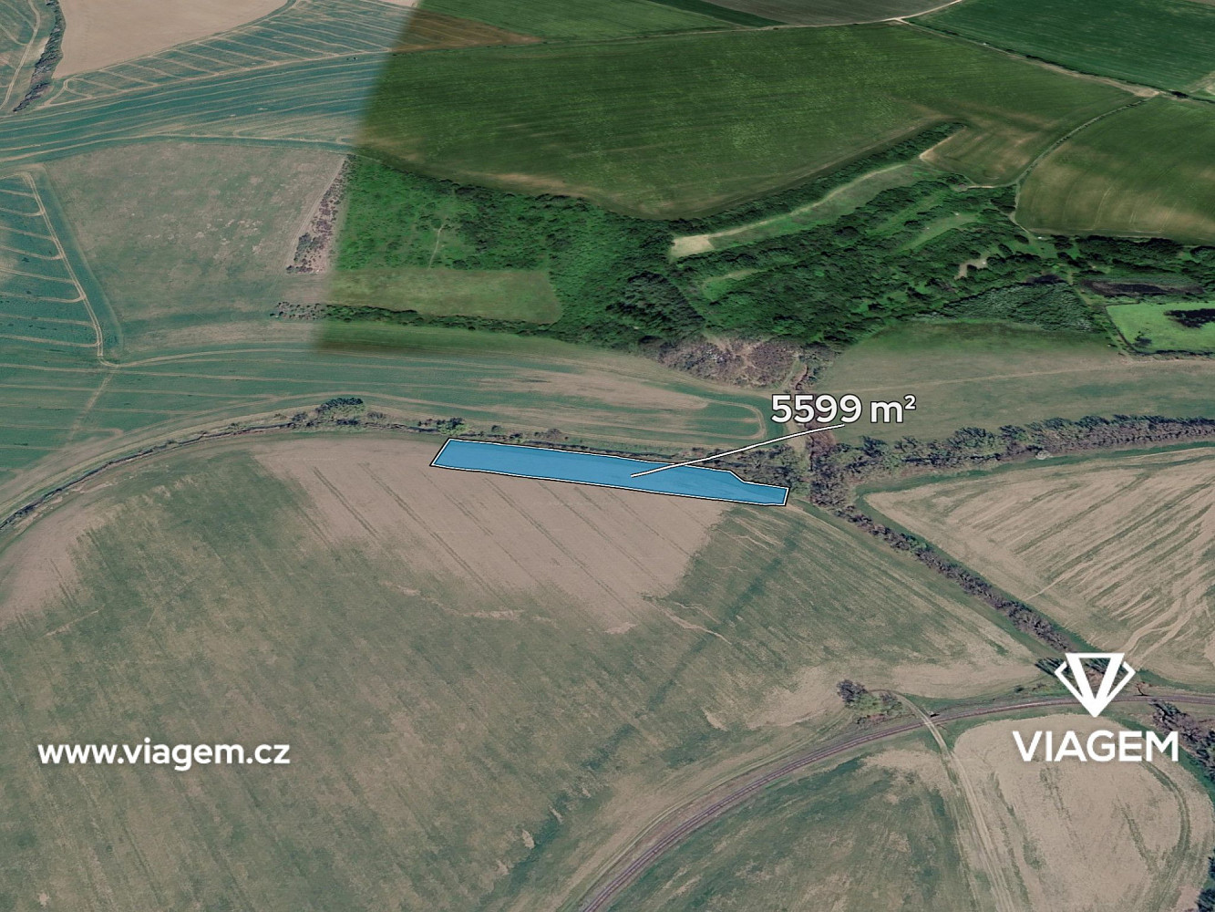 Prodej pole 1 399 m²