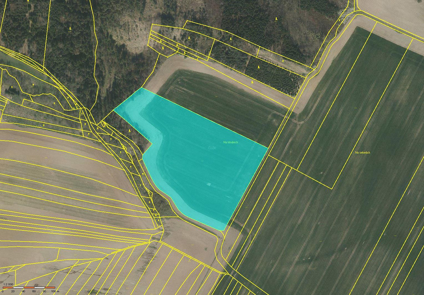 Prodej pole 44 793 m²