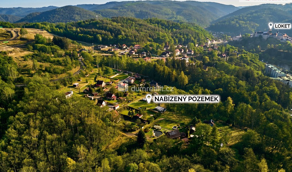 Prodej stavebního pozemku 1 197 m², Loket – náhled fotky 29