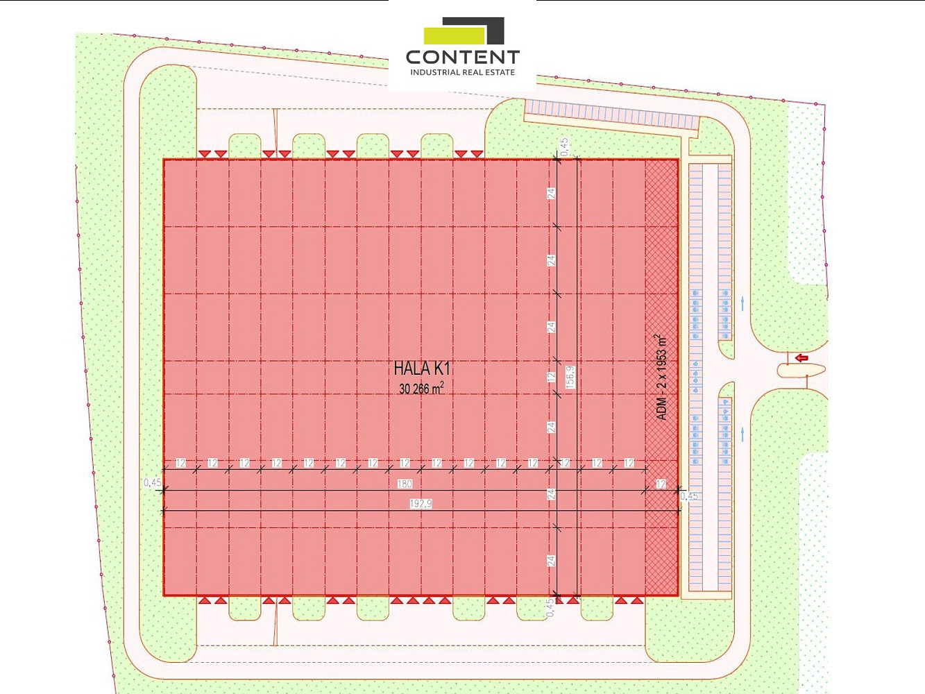 Pronájem výrobních prostor 28 313 m² – fotografie 3