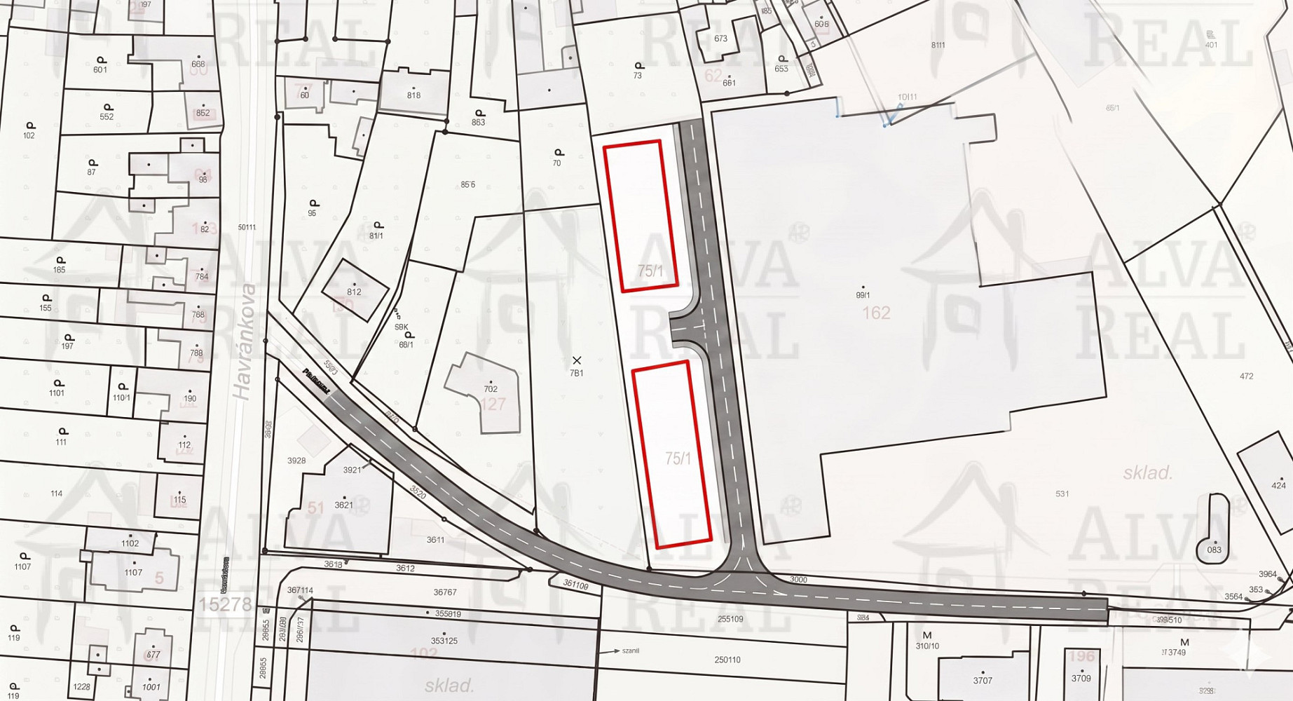 Prodej komerčního pozemku 1 500 m² – fotografie 2