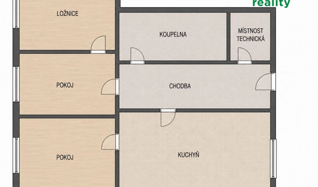 Pronájem bytu 3+1 92 m², Kočov – náhled fotky 18
