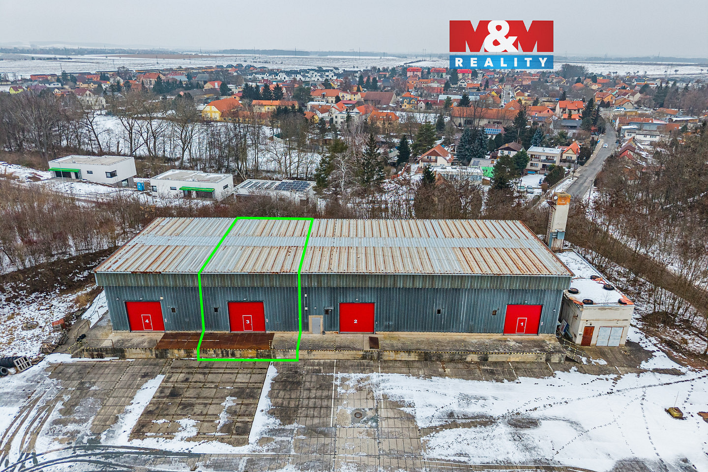Pronájem skladovacích prostor 191 m²