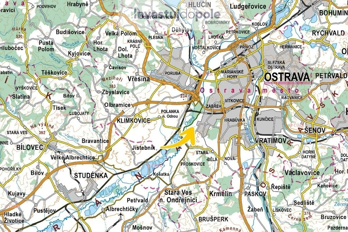 Prodej louky 1 192 m² – pohled 3