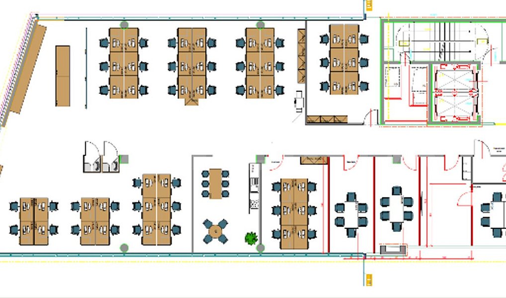 Pronájem kanceláře 375 m², Praha – náhled fotky 3