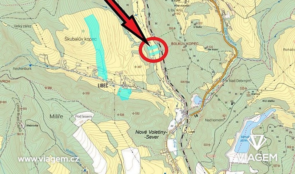 Prodej pole 793 m², Trutnov – náhled fotky 4