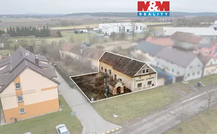 Prodej domu 124 m² s pozemkem 588 m², Náves, Úherce, okres Plzeň-sever