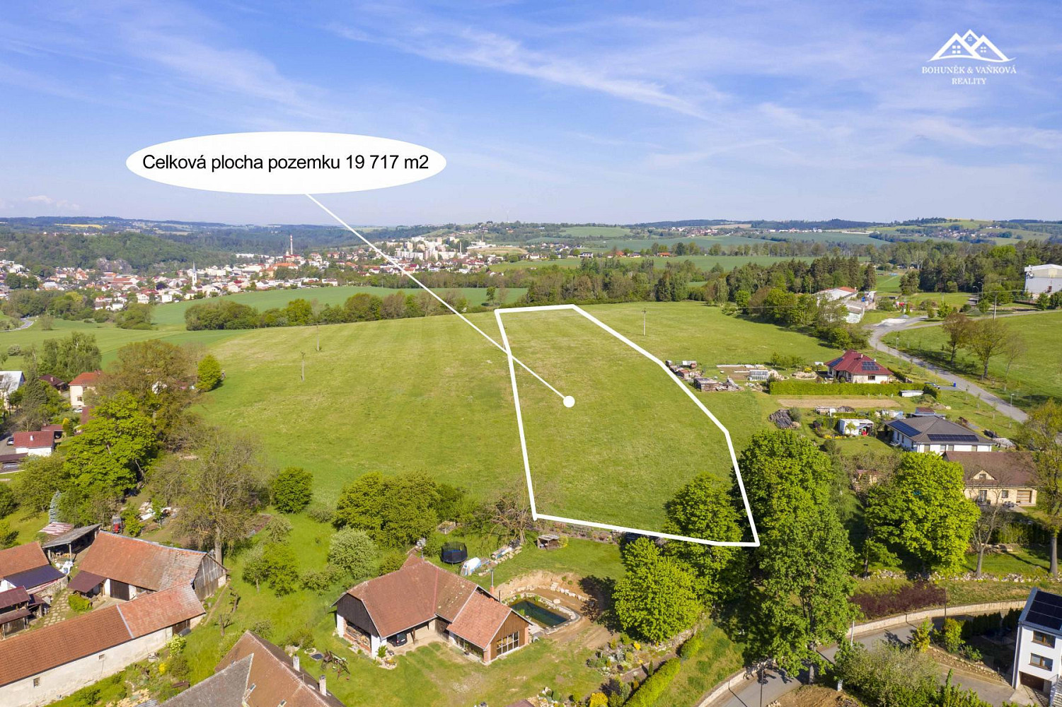 Prodej stavebního pozemku 19 717 m²