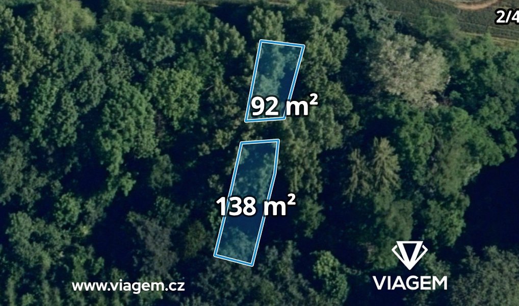 Prodej lesa 4 460 m², Lukovany – náhled fotky 5