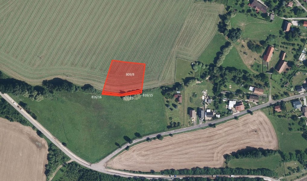 Prodej louky, 3810 m², Jičín, Kněžnice
