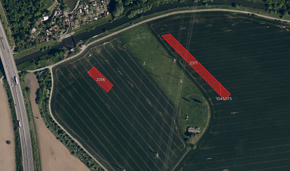 Prodej pole 6 293 m², Otrokovice – náhled fotky 2