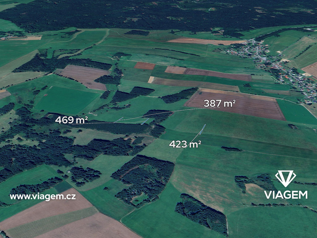 Prodej pole 426 m²